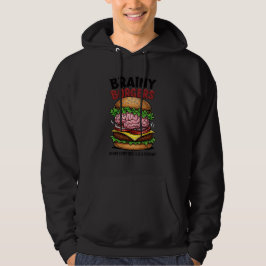 Brainy Burgers Adult Pullover パーカ