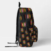 Brainy Burgers Backpack プリントバックパック (左)