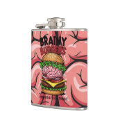 Brainy Burgers Flask フラスク (左)