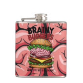 Brainy Burgers Flask フラスク (正面)