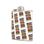 Brainy Burgers Flask フラスク (左)