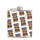 Brainy Burgers Flask フラスク (正面)