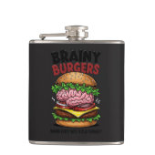 Brainy Burgers Flask フラスク (正面)