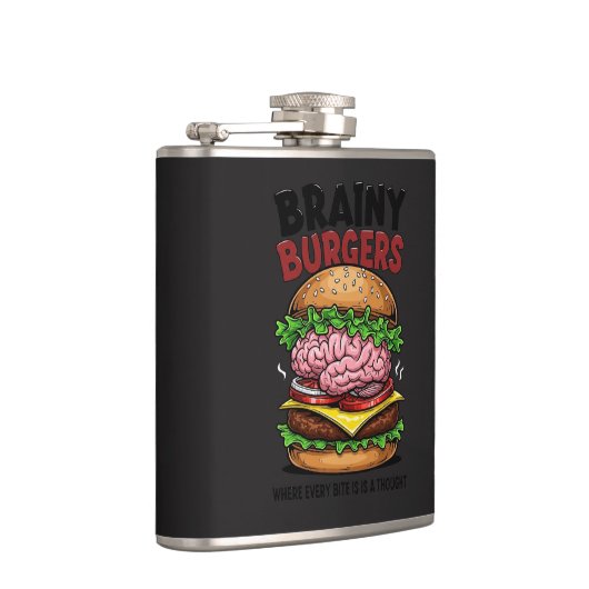 Brainy Burgers Flask フラスク (右)