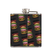 Brainy Burgers Flask フラスク (裏面)