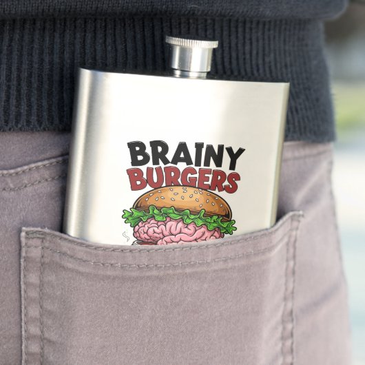 Brainy Burgers Flask フラスク (インサイチュ)