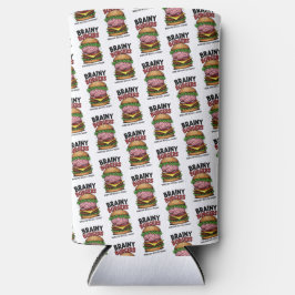 Brainy Burgers Foam Can/Bottle Cooler スリム缶クーラー