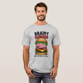 Brainy Burgers T-Shirt Tシャツ (正面フル)