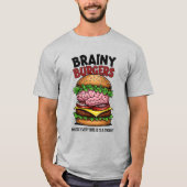 Brainy Burgers T-Shirt Tシャツ (正面)