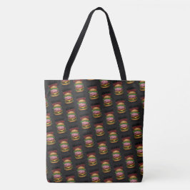 Brainy Burgers Tote Bag トートバッグ