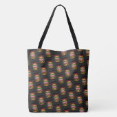 Brainy Burgers Tote Bag トートバッグ (裏面)