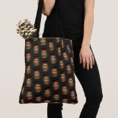 Brainy Burgers Tote Bag トートバッグ (クローズアップ)