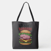 Brainy Burgers Tote Bag トートバッグ (裏面)
