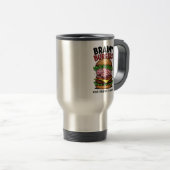 Brainy Burgers Travel/Commuter Mug トラベルマグ (正面右)