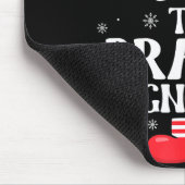 Brainy Gnome Christmas Family Matching Group Funny マウスパッド (コーナー)