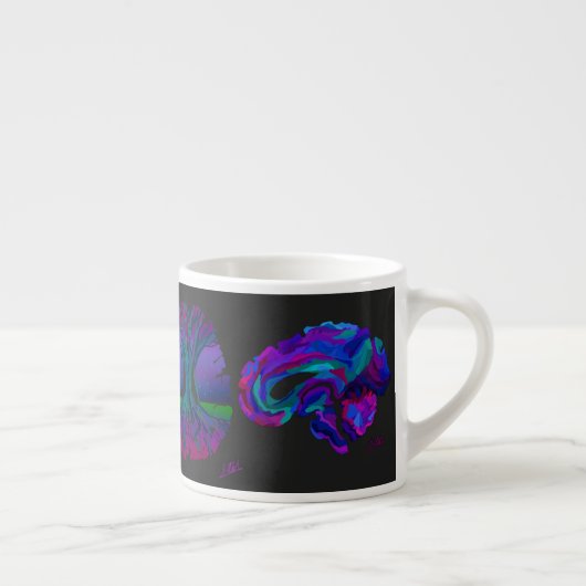 Brainy Mug エスプレッソカップ (右)