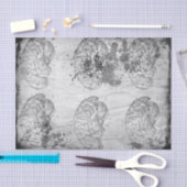 Brainzの腐らせたティッシュペーパー10" x 15" 薄葉紙 (クラフト)