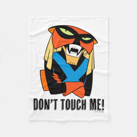 Brak Dont Touch Me  フリースブランケット (正面)