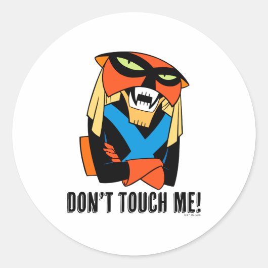 Brak Dont Touch Me  ラウンドシール (正面)