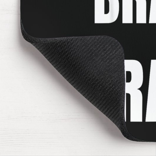 Brake! Funny Driving Instructor Ever  マウスパッド (コーナー)