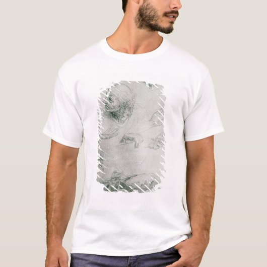 Bramanteの姿のための勉強 Tシャツ (正面)