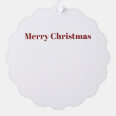 Bramble the Bear | Woodland Whimsy オーナメントカード (裏面)