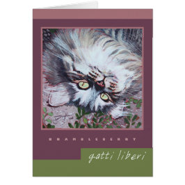 "Brambleberry"ノートカード – Gatti Liberi Collection