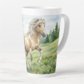 Brana Pinto Palomino Icelandic Watercolor カフェラテマグ (右アングル)