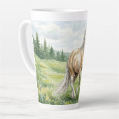 Brana Pinto Palomino Icelandic Watercolor カフェラテマグ (左アングル)