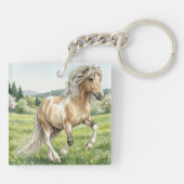 Brana Pinto Palomino Icelandic Watercolor キーホルダー (裏面)