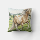 Brana Pinto Palomino Icelandic Watercolor クッション (裏面)