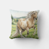 Brana Pinto Palomino Icelandic Watercolor クッション (正面)