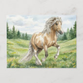 Brana Pinto Palomino Icelandic Watercolor ポストカード (正面)