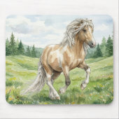 Brana Pinto Palomino Icelandic Watercolor マウスパッド (正面)