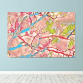 Branches Canvas Print (美しい) キャンバスプリント (インサイチュ (ウッドフロア))