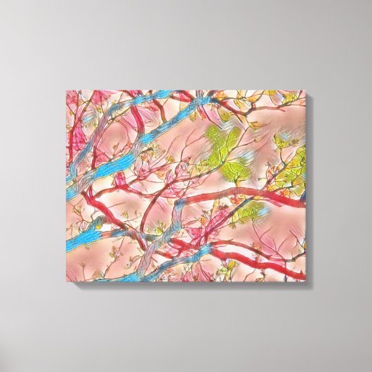 Branches Canvas Print (美しい) 20 X 16 キャンバスプリント (正面)