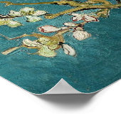 Branches with Almond Blossom by Vincent Van Gogh ポスター (角)