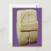 Brancusi、キス、ファインアート、 ポストカード (正面/裏面)