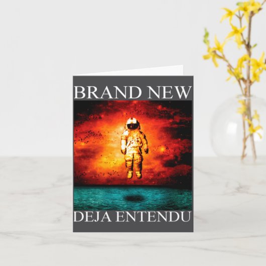 Brand New Deja Entendu  カード (黄色い花)