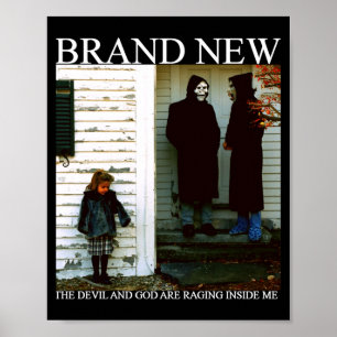 Brand New The Devil And God Are Raging Inside Me C ポスター