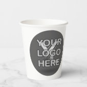 Brand on the Go: Custom Paper Coffee Cups Everyone 紙コップ (裏面)