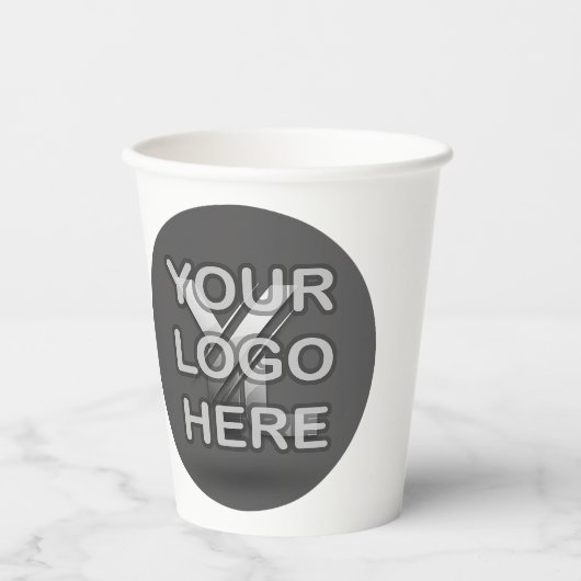 Brand on the Go: Custom Paper Coffee Cups Everyone 紙コップ (正面)