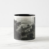 Brandard著刻まれるアグラの近くのFatehpur Sikri ツートーンマグカップ (中央)