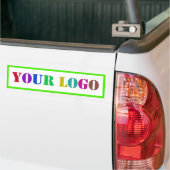 Branded Business Logo Promotional Bumper Stickers バンパーステッカー (トラック上)