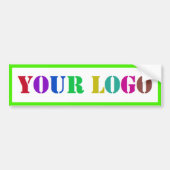 Branded Business Logo Promotional Bumper Stickers バンパーステッカー (正面)