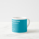 Branded Business Promotional Espresso Mug Example エスプレッソカップ (正面右)