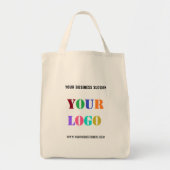 Branded Business Promotional Tote Bag Template トートバッグ (正面)