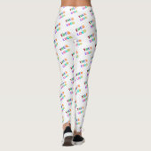 Branded Logo Business Promotional Leggings Example レギンス (裏面)