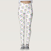 Branded Logo Business Promotional Leggings Example レギンス (正面)