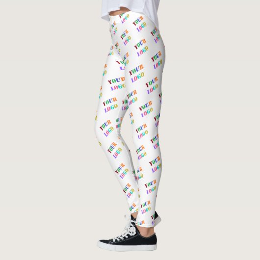 Branded Logo Business Promotional Leggings Example レギンス (左)